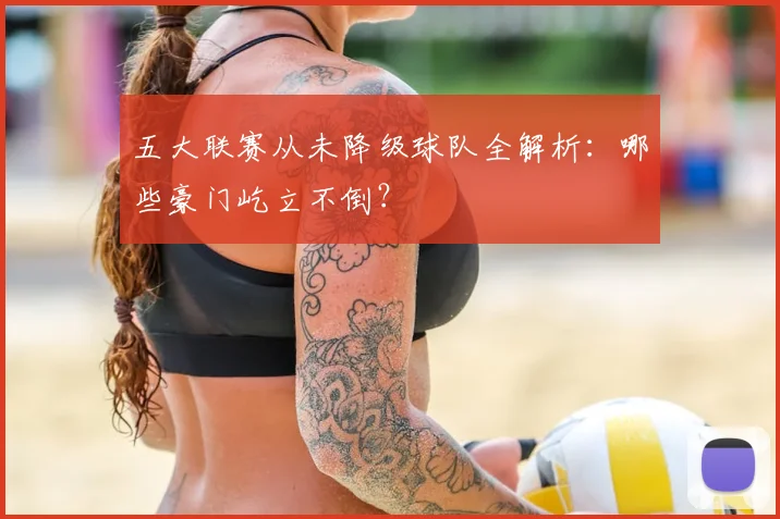 五大联赛从未降级球队全解析:哪些豪门屹立不倒?